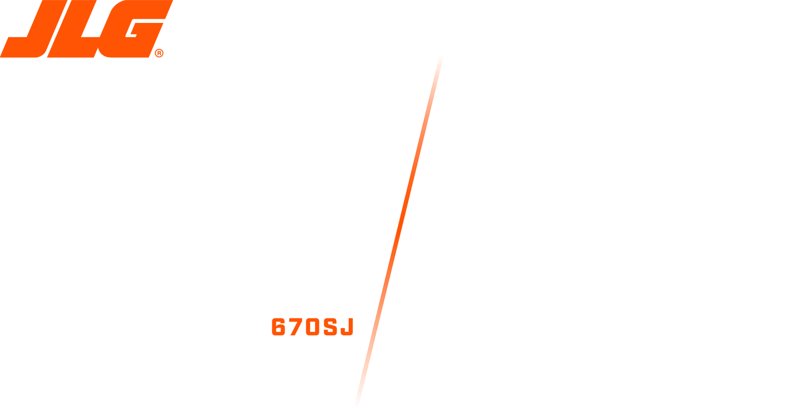 JLG - Podnośnik samopoziomujący 670SJ